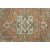 Piper Looms Mayfield Oriental AMF1036 Rust Machine Washable Area Rug Scatter Main Image