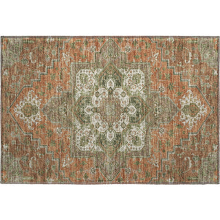 Piper Looms Mayfield Oriental AMF1036 Rust Machine Washable Area Rug Scatter Main Image