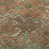 Piper Looms Mayfield Oriental AMF1036 Rust Machine Washable Area Rug Swatch Image