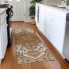 Piper Looms Mayfield Oriental AMF1036 Terracotta Machine Washable Area Rug Runner Lifestyle Image Feature