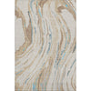 Piper Looms Mayfield Swirls AMF1037 Beige Machine Washable Area Rug main image