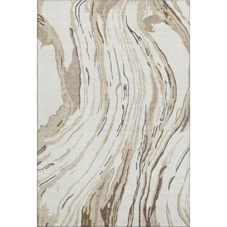 Piper Looms Mayfield Swirls AMF1037 Ivory Machine Washable Area Rug main image