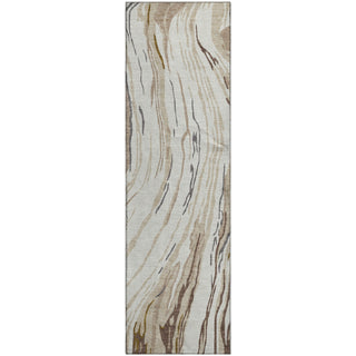 Piper Looms Mayfield Swirls AMF1037 Ivory Machine Washable Area Rug Runner Main Image