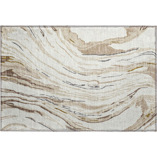 Piper Looms Mayfield Swirls AMF1037 Ivory Machine Washable Area Rug Scatter Main Image