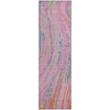 Piper Looms Mayfield Swirls AMF1037 Pink Machine Washable Area Rug Runner Main Image