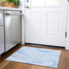 Piper Looms Mayfield Swirls AMF1037 Sky Machine Washable Area Rug Scatter Lifestyle Image Feature