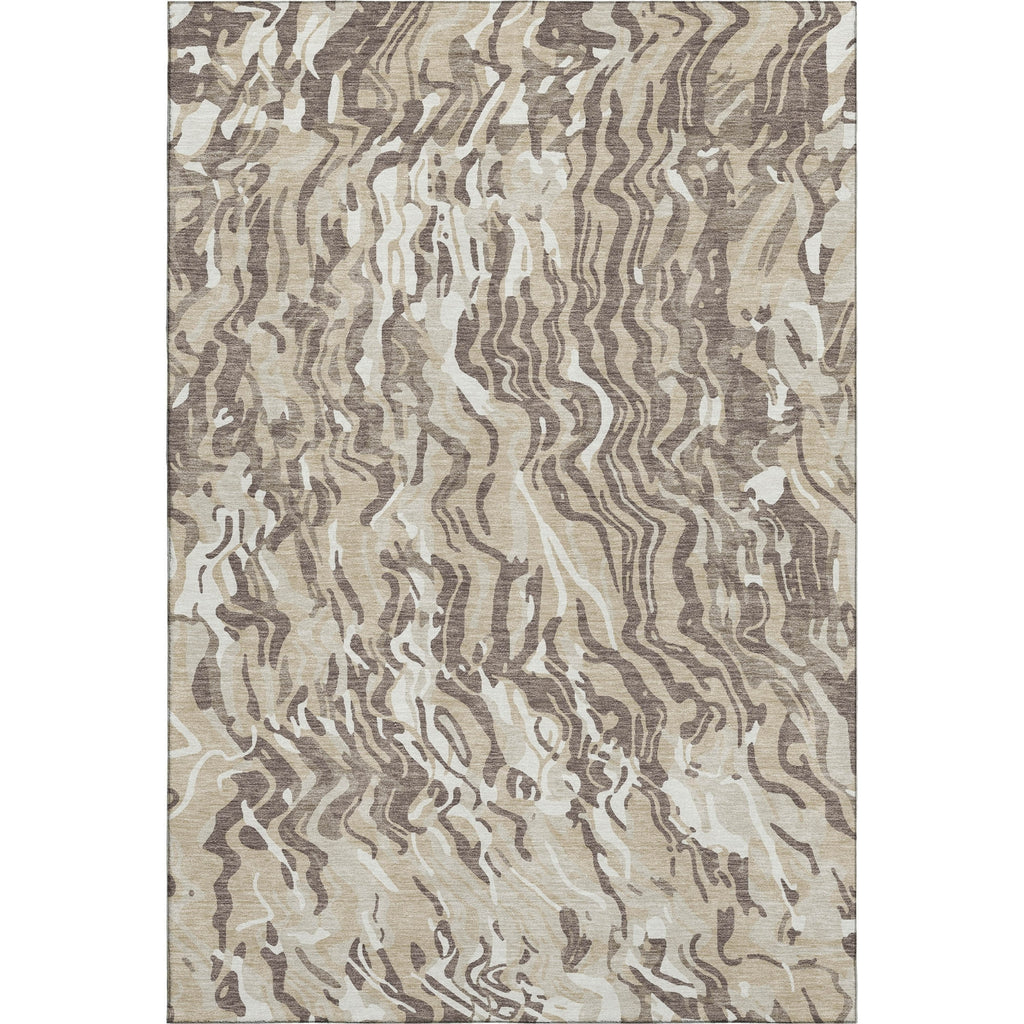 Piper Looms Mayfield Swirls AMF1038 Beige Machine Washable Area Rug main image