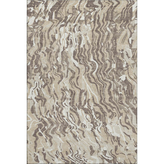 Piper Looms Mayfield Swirls AMF1038 Beige Machine Washable Area Rug main image