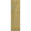 Piper Looms Mayfield Swirls AMF1038 Gold Machine Washable Area Rug Runner Main Image