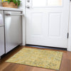 Piper Looms Mayfield Swirls AMF1038 Gold Machine Washable Area Rug Scatter Lifestyle Image Feature