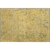 Piper Looms Mayfield Swirls AMF1038 Gold Machine Washable Area Rug Scatter Main Image