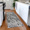 Piper Looms Mayfield Swirls AMF1038 Gray Machine Washable Area Rug Runner Lifestyle Image Feature