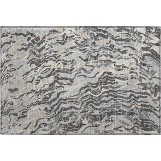 Piper Looms Mayfield Swirls AMF1038 Gray Machine Washable Area Rug Scatter Main Image