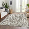 Piper Looms Mayfield Swirls AMF1038 Ivory Machine Washable Area Rug Lifestyle Image Feature
