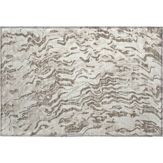 Piper Looms Mayfield Swirls AMF1038 Ivory Machine Washable Area Rug Scatter Main Image