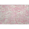 Piper Looms Mayfield Swirls AMF1038 Pink Machine Washable Area Rug Scatter Main Image