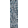 Piper Looms Mayfield Swirls AMF1038 Sky Machine Washable Area Rug Runner Main Image