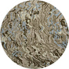 Piper Looms Mayfield Swirls AMF1038 Taupe Machine Washable Area Rug Round Main Image