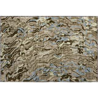 Piper Looms Mayfield Swirls AMF1038 Taupe Machine Washable Area Rug Scatter Main Image
