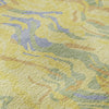 Piper Looms Mayfield Swirls AMF1038 Yellow Machine Washable Area Rug Swatch Image