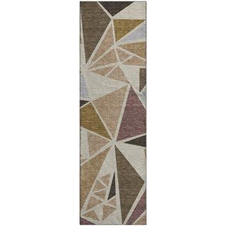 Piper Looms Mayfield Geometric AMF1039 Beige Machine Washable Area Rug Runner Main Image
