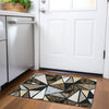 Piper Looms Mayfield Geometric AMF1039 Brown Machine Washable Area Rug Scatter Lifestyle Image Feature