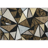 Piper Looms Mayfield Geometric AMF1039 Brown Machine Washable Area Rug Scatter Main Image
