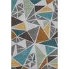 Piper Looms Mayfield Geometric AMF1039 Gray Machine Washable Area Rug main image