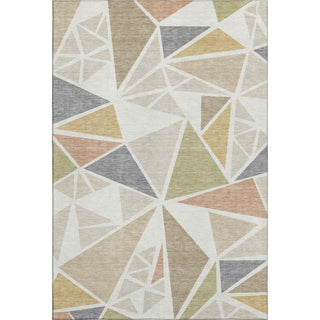 Piper Looms Mayfield Geometric AMF1039 Ivory Machine Washable Area Rug main image
