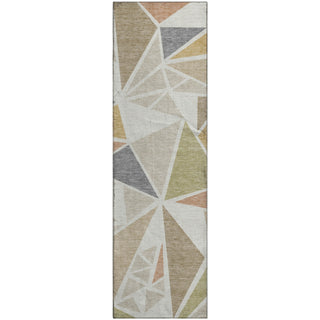 Piper Looms Mayfield Geometric AMF1039 Ivory Machine Washable Area Rug Runner Main Image