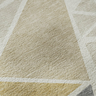 Piper Looms Mayfield Geometric AMF1039 Ivory Machine Washable Area Rug Swatch Image
