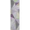 Piper Looms Mayfield Geometric AMF1039 Lavender Machine Washable Area Rug Runner Main Image