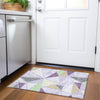 Piper Looms Mayfield Geometric AMF1039 Lavender Machine Washable Area Rug Scatter Lifestyle Image Feature