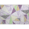 Piper Looms Mayfield Geometric AMF1039 Lavender Machine Washable Area Rug Scatter Main Image