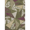 Piper Looms Mayfield Geometric AMF1039 Olive Machine Washable Area Rug main image
