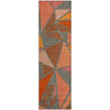 Piper Looms Mayfield Geometric AMF1039 Rust Machine Washable Area Rug Runner Main Image