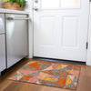 Piper Looms Mayfield Geometric AMF1039 Rust Machine Washable Area Rug Scatter Lifestyle Image Feature