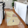 Piper Looms Mayfield Geometric AMF1039 Wheat Machine Washable Area Rug Runner Lifestyle Image Feature