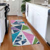 Piper Looms Mayfield Geometric AMF1039 White Machine Washable Area Rug Runner Lifestyle Image Feature