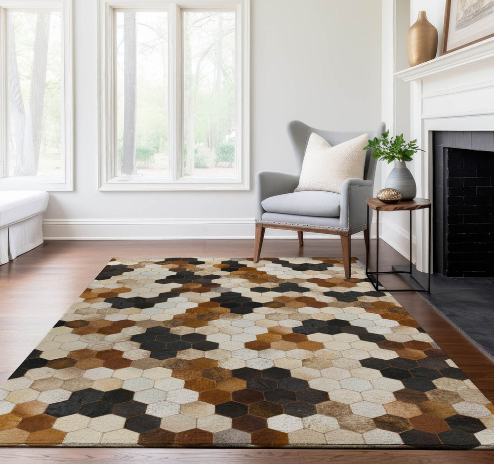 Piper Looms Mayfield Octagon AMF104 Multi Machine Washable Area Rug Lifestyle Image Feature