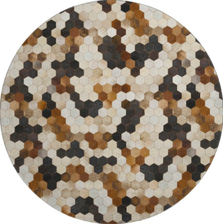 Piper Looms Mayfield Octagon AMF104 Multi Machine Washable Area Rug Round Main Image