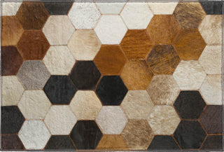 Piper Looms Mayfield Octagon AMF104 Multi Machine Washable Area Rug Scatter Main Image
