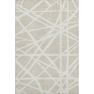 Piper Looms Mayfield Geometric AMF1040 Beige Machine Washable Area Rug main image
