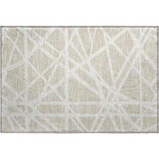 Piper Looms Mayfield Geometric AMF1040 Beige Machine Washable Area Rug Scatter Main Image