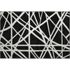 Piper Looms Mayfield Geometric AMF1040 Black Machine Washable Area Rug Scatter Main Image