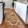 Piper Looms Mayfield Geometric AMF1040 Copper Machine Washable Area Rug Runner Lifestyle Image Feature