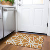 Piper Looms Mayfield Geometric AMF1040 Copper Machine Washable Area Rug Scatter Lifestyle Image Feature