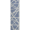 Piper Looms Mayfield Geometric AMF1040 Denim Machine Washable Area Rug Runner Main Image