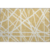 Piper Looms Mayfield Geometric AMF1040 Gold Machine Washable Area Rug Scatter Main Image