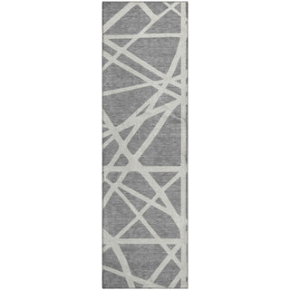Piper Looms Mayfield Geometric AMF1040 Gray Machine Washable Area Rug Runner Main Image